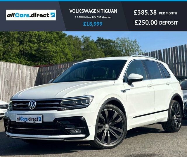 Volkswagen Tiguan 2.0 Tdi R-line Suv Dsg 4Motion White