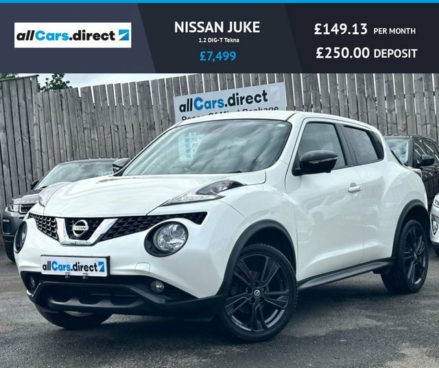 Nissan Juke 1.2 Dig-t Tekna White