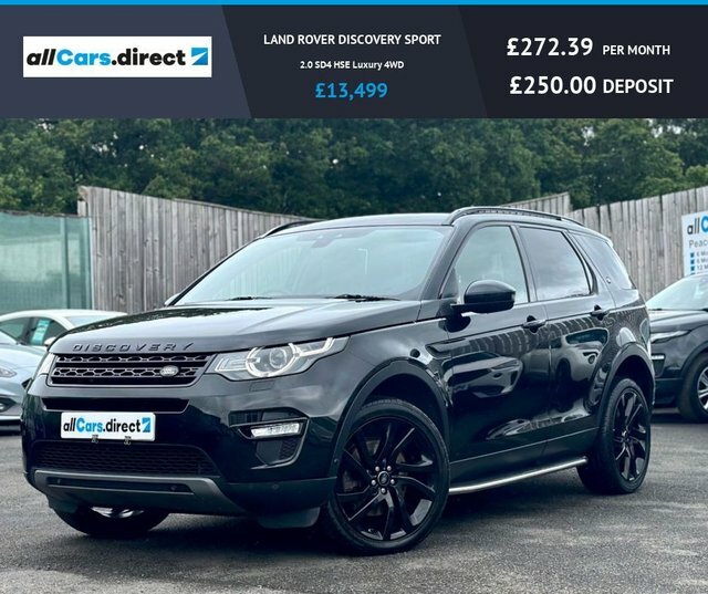Land Rover Discovery Sport 2.0 Sd4 Hse Luxury 4Wd Black