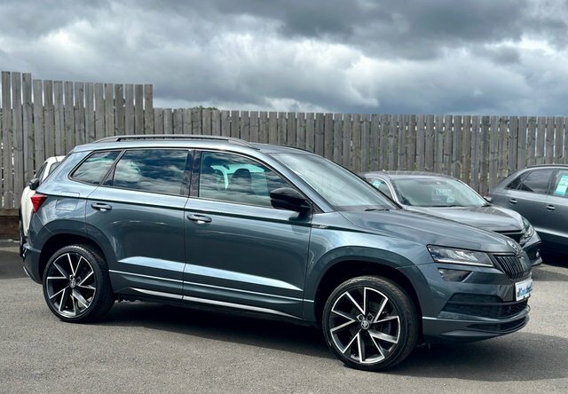 Skoda Karoq 1.5 Tsi Act Sportline Dsg MW70KNE Grey #4