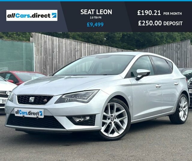 Seat Leon 2.0 Tdi Fr Silver
