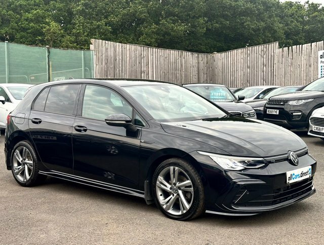 Volkswagen Golf 1.5 Etsi Mhev R-line Hybrid Dsg Black #4