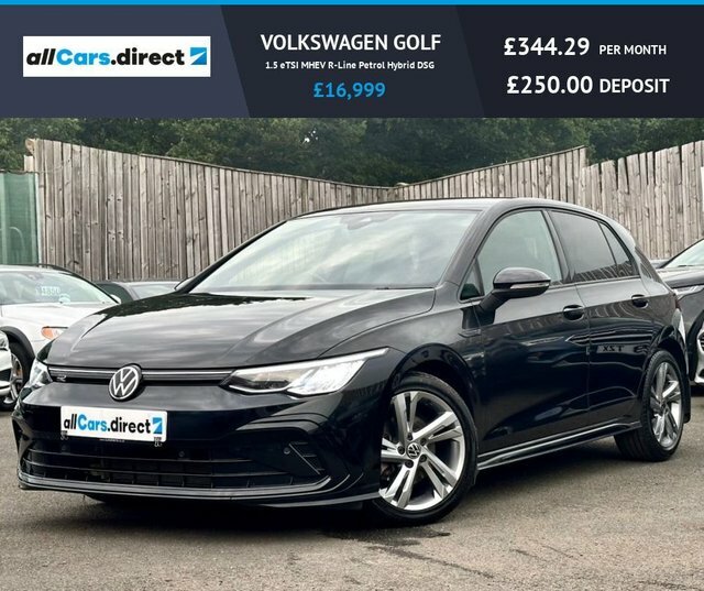 Volkswagen Golf 1.5 Etsi Mhev R-line Hybrid Dsg Black