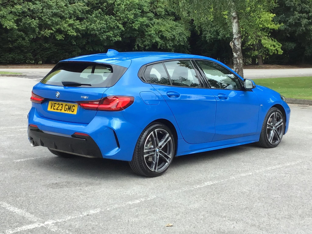 BMW 1 Series 1.5 118I M Sport Lcp Euro 6 Ss VE23GMG Blue #3