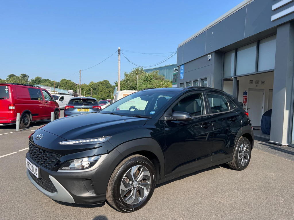 Hyundai Kona 1.6 H-gdi Se Connect Dct Euro 6 Ss Black #5
