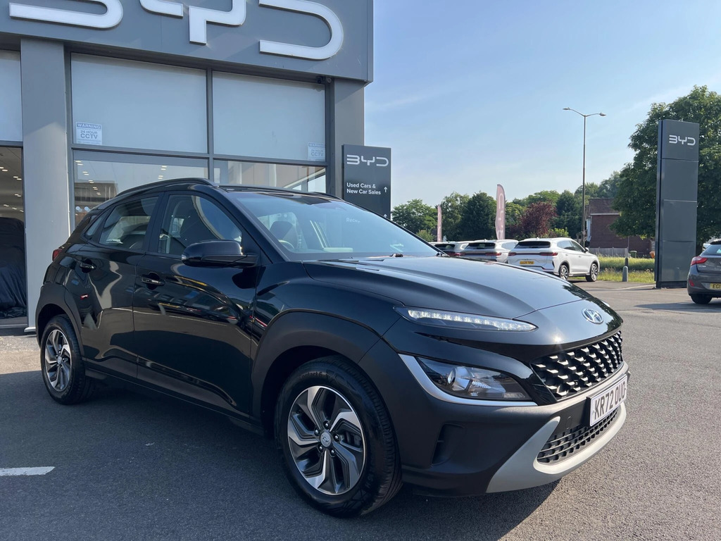 Hyundai Kona 1.6 H-gdi Se Connect Dct Euro 6 Ss Black #4