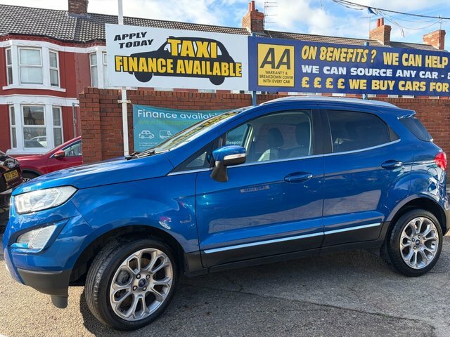 Ford Ecosport 1.0T Ecoboost Gpf Titanium Suv E WR19VOV Blue #4