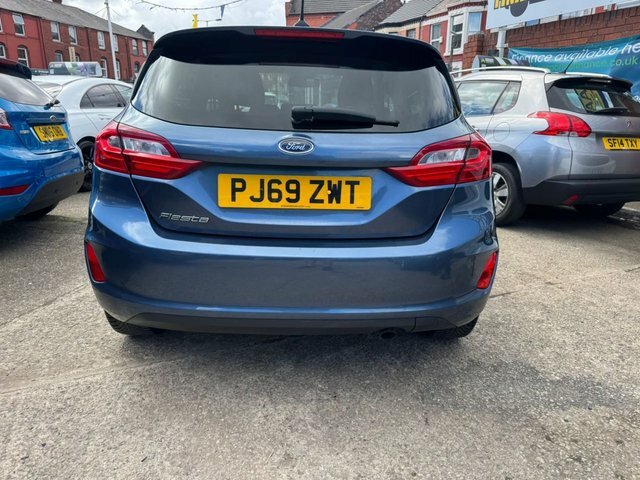 Ford Fiesta 1.0T Ecoboost Gpf Titanium Hatchback Ma PJ69ZWT Blue #4