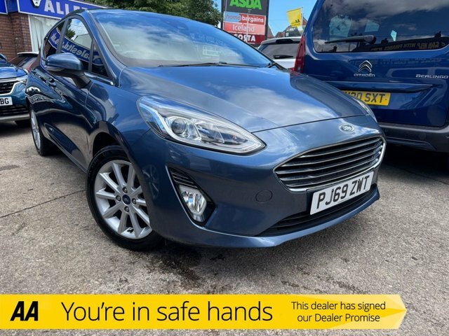 Ford Fiesta 1.0T Ecoboost Gpf Titanium Hatchback Ma Blue