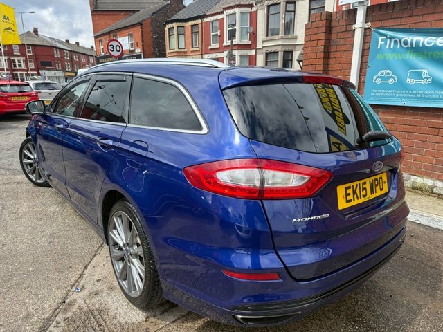 Ford Mondeo 2.0T Ecoboost Titanium Estate Euro Blue #5