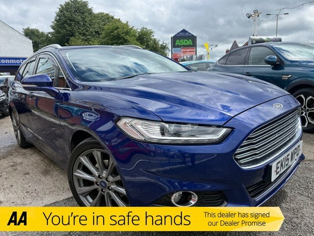 Ford Mondeo 2.0T Ecoboost Titanium Estate Euro Blue