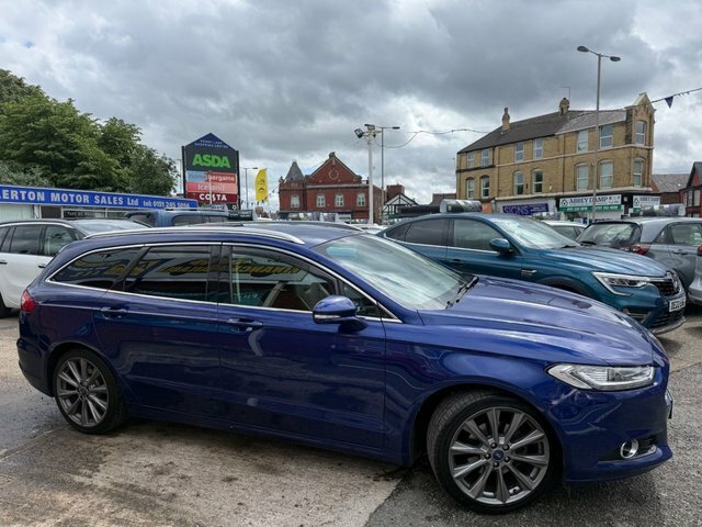 Ford Mondeo 2.0T Ecoboost Titanium Estate Euro Blue #2