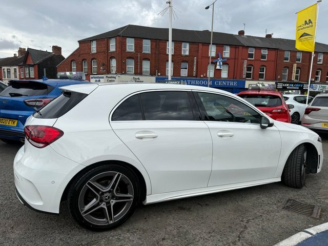 Mercedes-Benz A Class 1.3 A180 Amg Line Executive Hatchback White #2