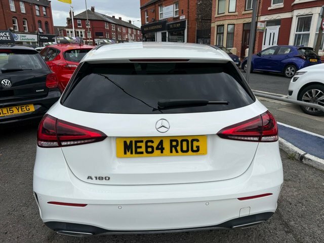 Mercedes-Benz A Class 1.3 A180 Amg Line Executive Hatchback White #4