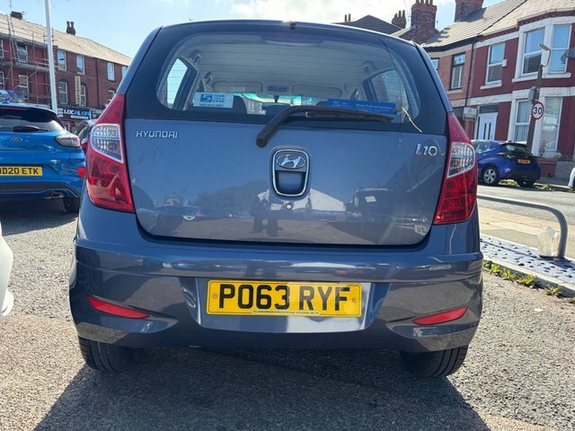 Hyundai I10 1.2 Active Hatchback Euro 5 85 Bh Blue #5