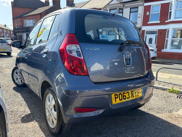 Hyundai I10 1.2 Active Hatchback Euro 5 85 Bh Blue #4