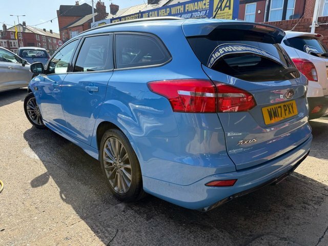 Ford Focus 1.0T Ecoboost St-line Estate Eur WM17PXY Blue #6