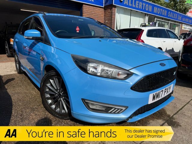 Ford Focus 1.0T Ecoboost St-line Estate Eur WM17PXY Blue