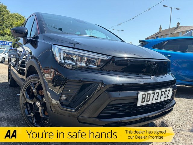 Vauxhall Crossland 1.2 Turbo Gs Suv Euro 6 Ss 1 Black