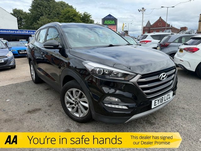 Hyundai Tucson 1.6 Gdi Blue Drive Se Nav Suv Eu Black