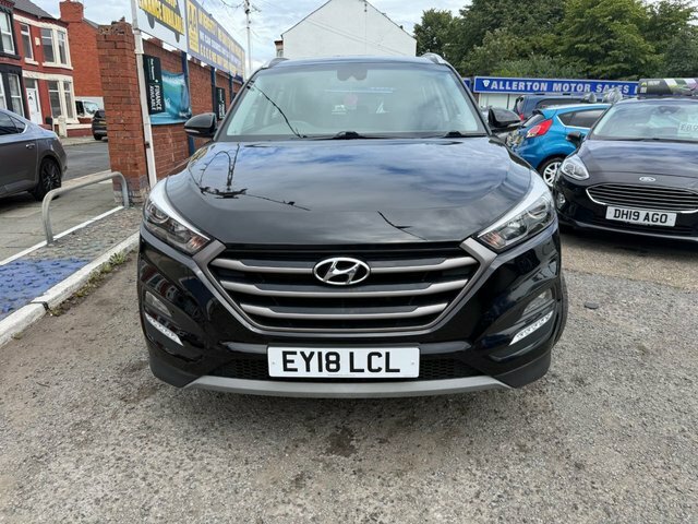 Hyundai Tucson 1.6 Gdi Blue Drive Se Nav Suv Eu EY18LCL Black #2