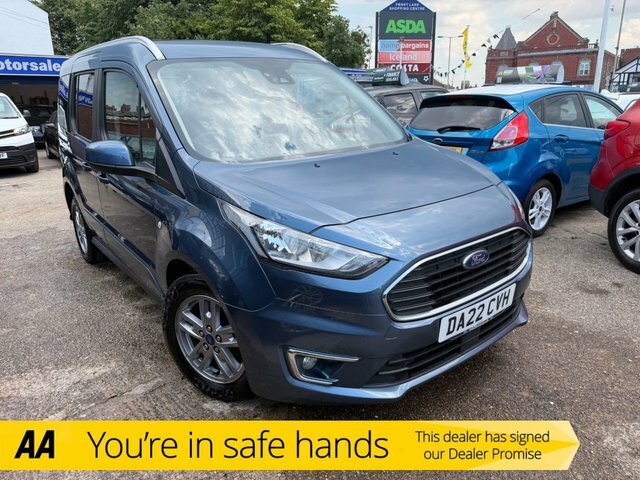 Ford Tourneo Connect 1.5 Tdci Titanium Mpv Euro 6 10 Blue