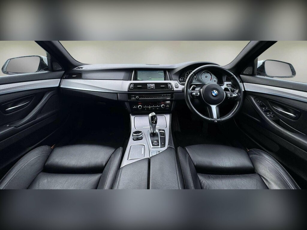 BMW 5 Series 2.0 520D M Sport Touring Euro 6 Ss YL14DVW Silver #4