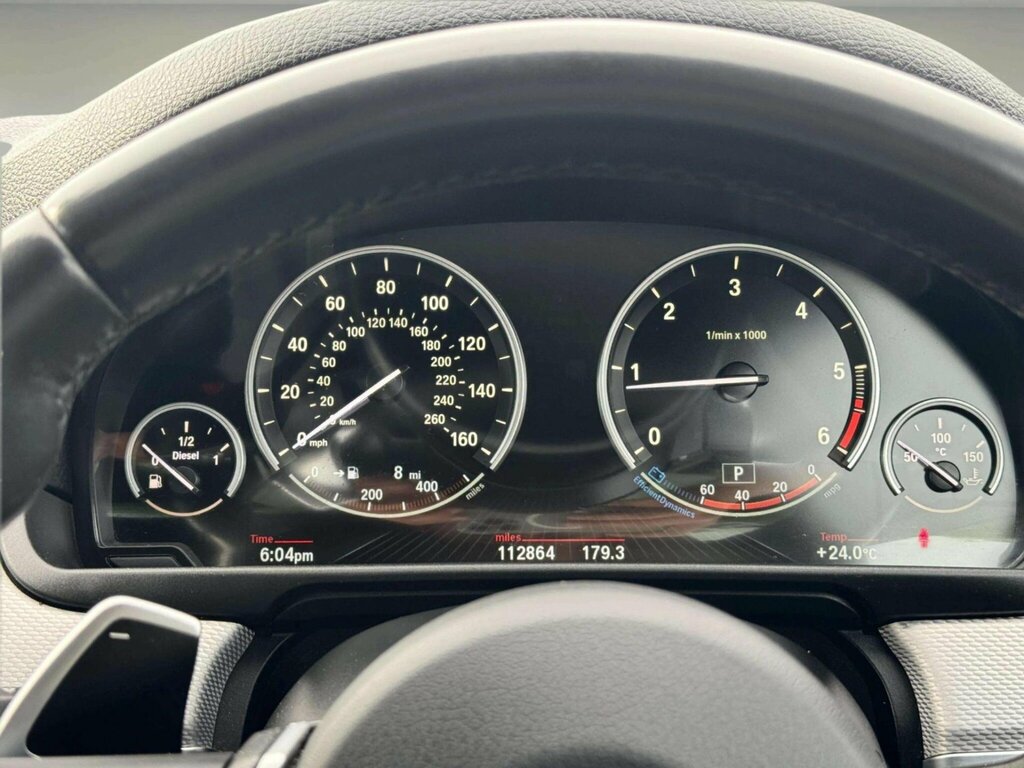 BMW 5 Series 2.0 520D M Sport Touring Euro 6 Ss YL14DVW Silver #5