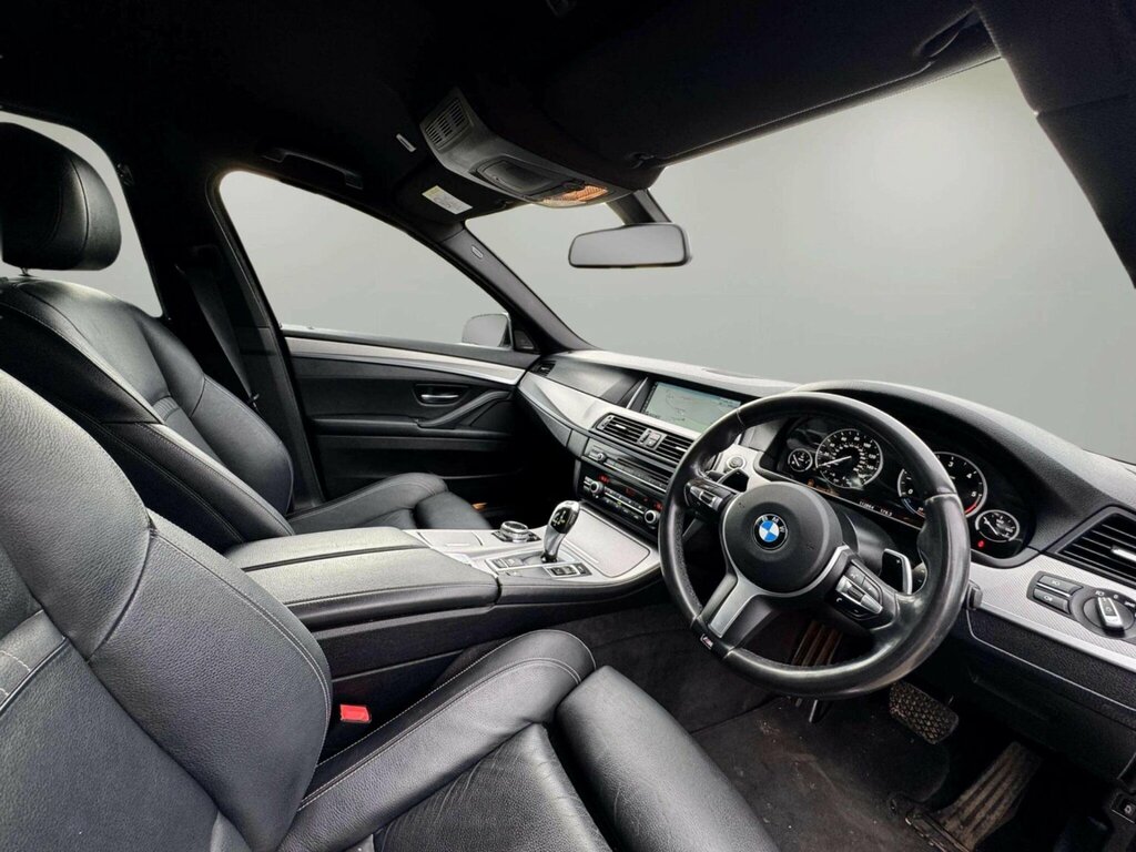 BMW 5 Series 2.0 520D M Sport Touring Euro 6 Ss YL14DVW Silver #2