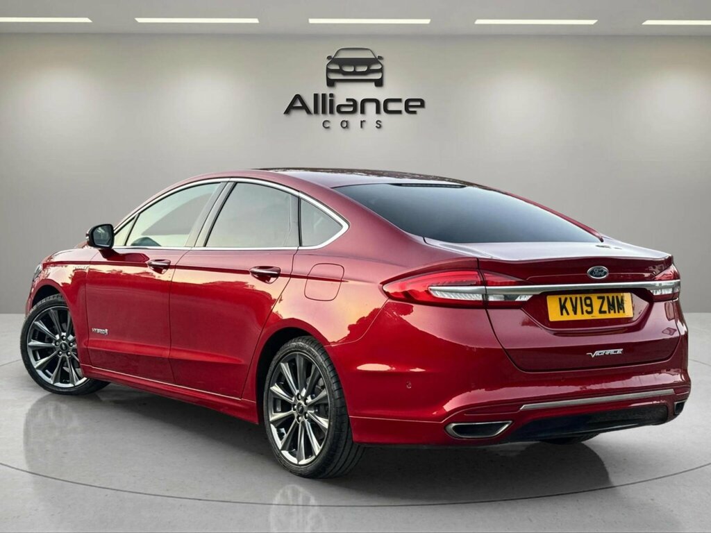 Ford Mondeo 2.0 Tivct Vignale Cvt 6Spd Euro 6 Ss KV19ZMM Red #3