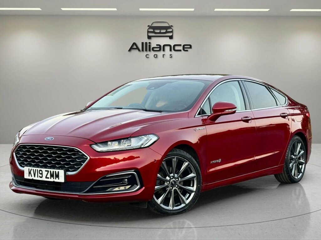 Ford Mondeo 2.0 Tivct Vignale Cvt 6Spd Euro 6 Ss Red