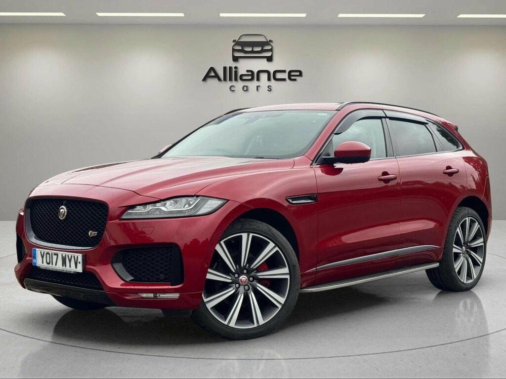 Jaguar F-Pace 3.0 D300 V6 S Awd Euro 6 Ss Red