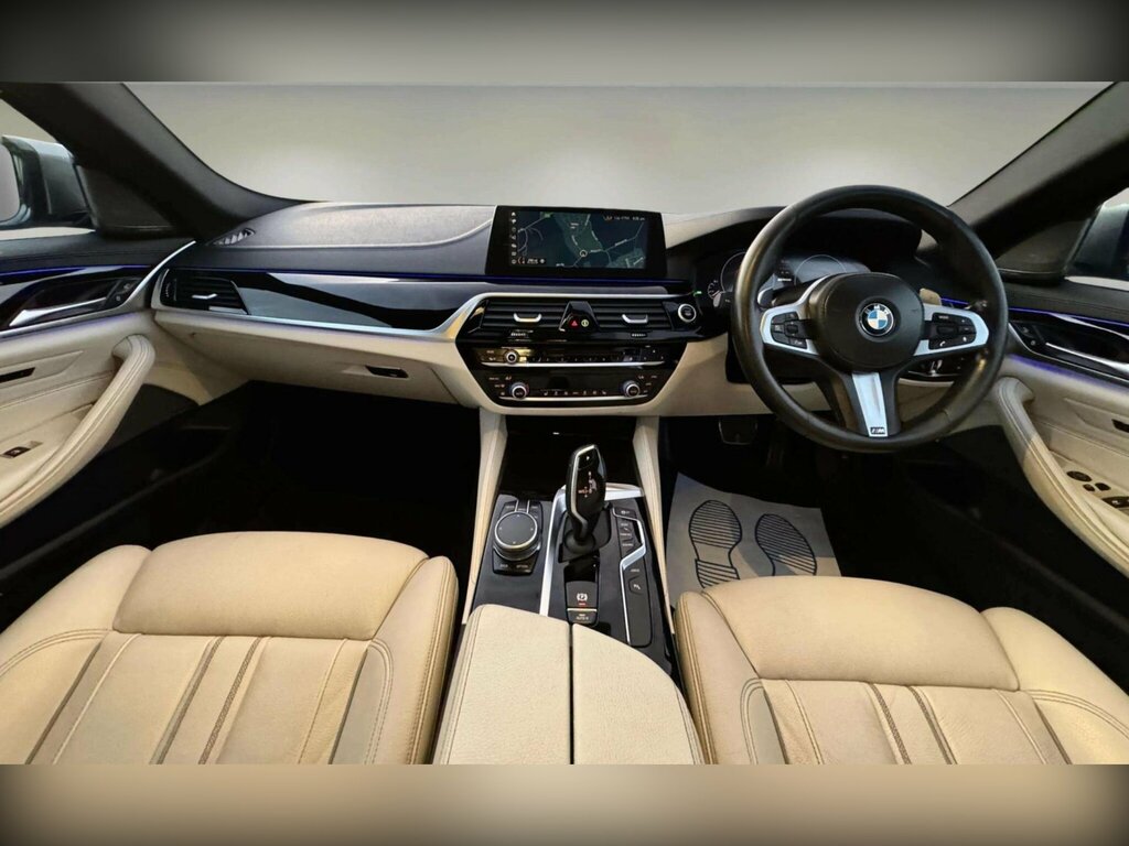 BMW 5 Series 2.0 530E 9.2Kwh M Sport Euro 6 Ss Blue #4