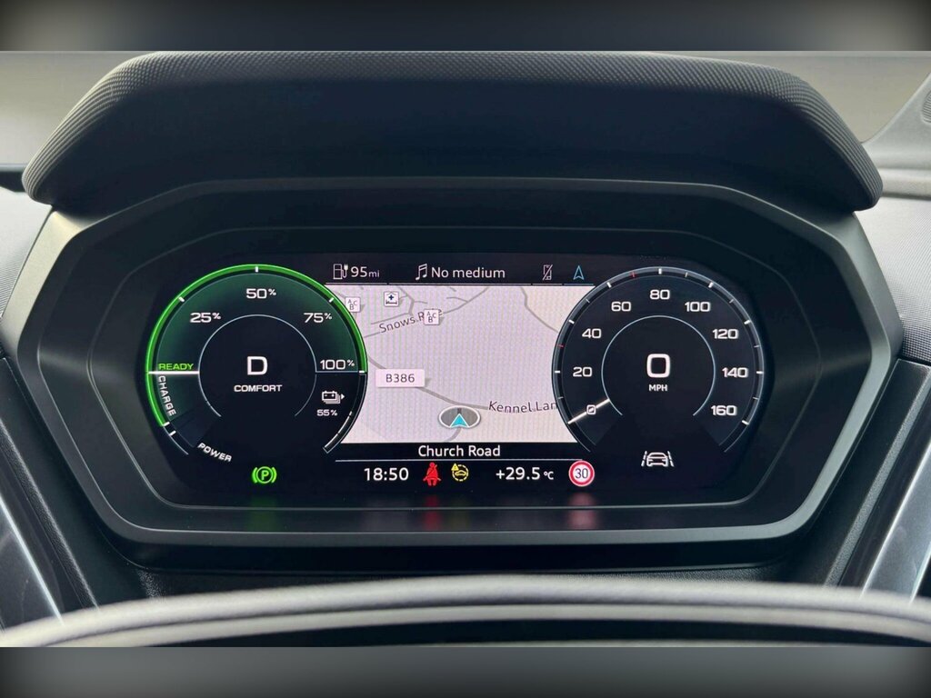 Audi Q4 E Tron 35 S Line Sportback 55Kwh Purple #5