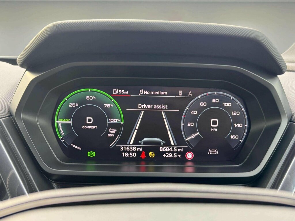 Audi Q4 E Tron 35 S Line Sportback 55Kwh Purple #6