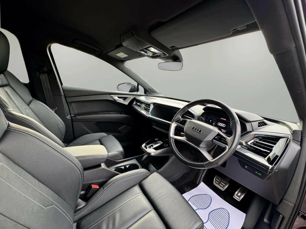 Audi Q4 E Tron 35 S Line Sportback 55Kwh Purple #2