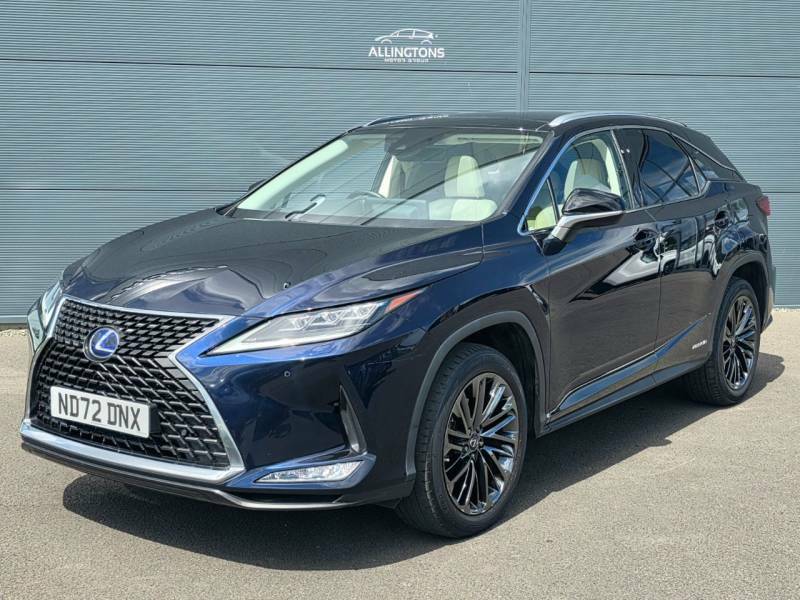 Lexus RX 450H 3.5 Cvt Premium Pack - 2022 72 Blue #3