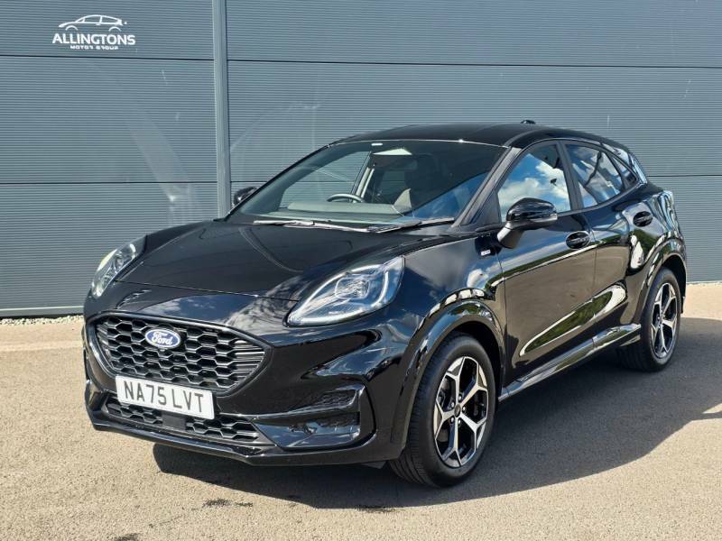 Ford Puma 1.0 Ecoboost Hybrid Mhev St-line - 2025 75 NA75LVT Black #4