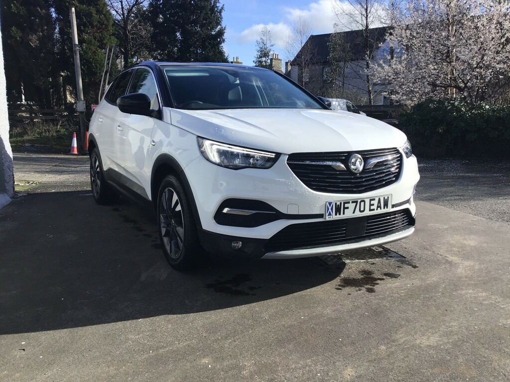 Vauxhall Grandland X Suv 1.2 Turbo Griffin 2020 White