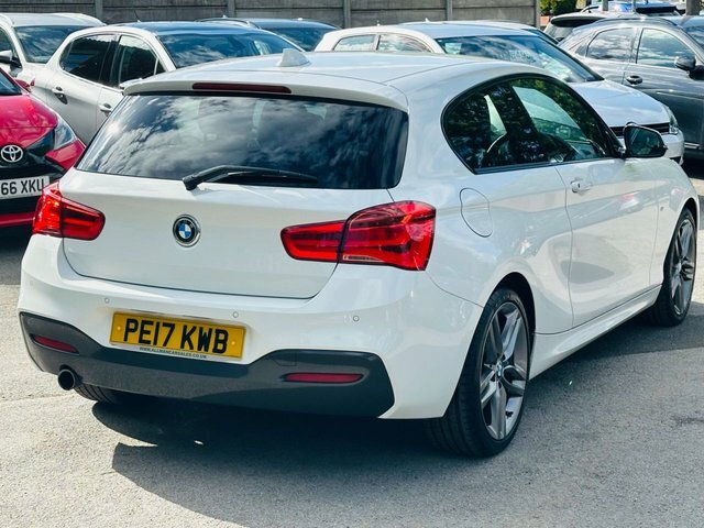 BMW 1 Series 1.5 118I M Sport Hatchback Euro 6 PE17KWB White #4