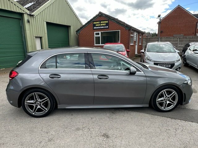 Mercedes-Benz A Class 1.5 A180d Amg Line Hatchback 7G-dct Eur WH18DSE Grey #5