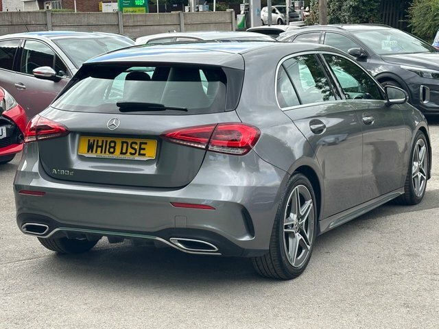 Mercedes-Benz A Class 1.5 A180d Amg Line Hatchback 7G-dct Eur WH18DSE Grey #4