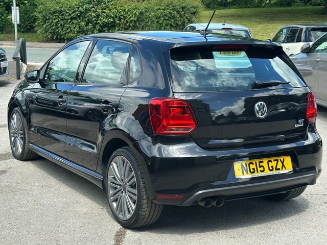 Volkswagen Polo 1.4 Tsi Bluemotion Tech Act Bluegt Hatchback P NG15GZX Black #6