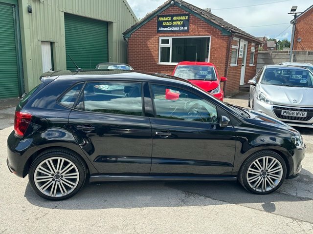 Volkswagen Polo 1.4 Tsi Bluemotion Tech Act Bluegt Hatchback P NG15GZX Black #4
