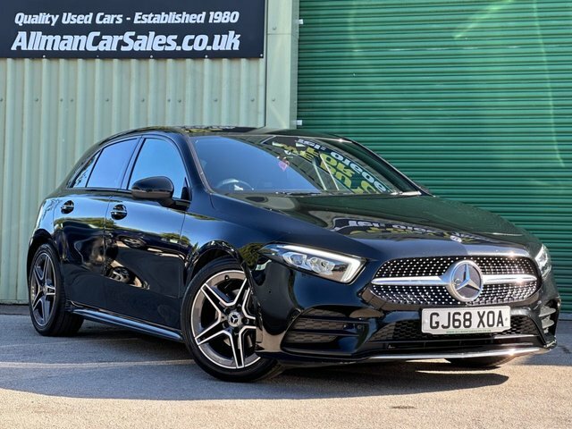 Mercedes-Benz A Class 1.3 A200 Amg Line Premium Hatchback 7 Black