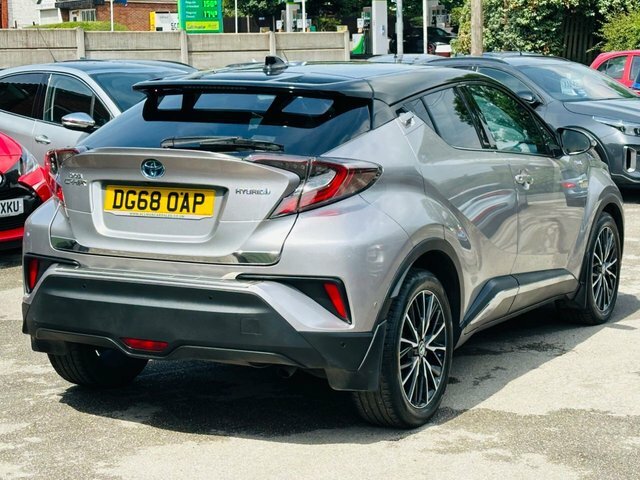 Toyota C-Hr 1.8 Vvt-h Design Suv Hybrid Cvt Euro 6 Silver #4