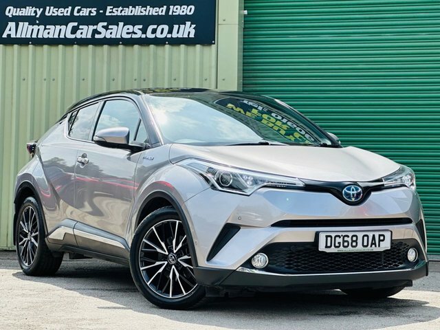 Toyota C-Hr 1.8 Vvt-h Design Suv Hybrid Cvt Euro 6 Silver