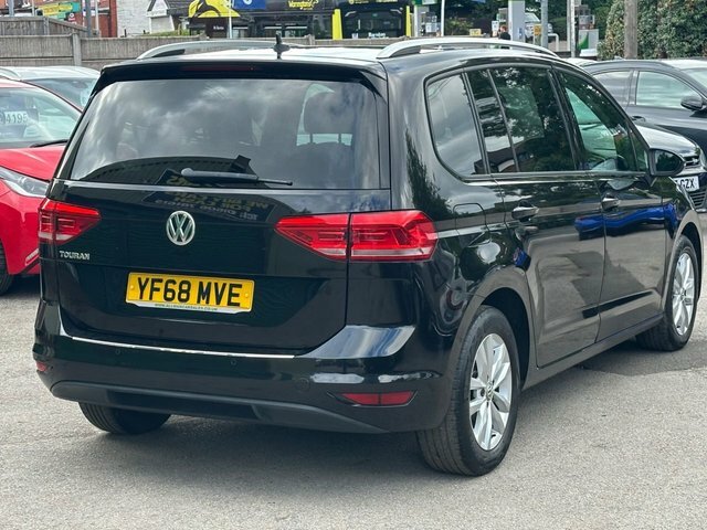 Volkswagen Touran 1.6 Tdi Se Family Mpv Euro 6 S Black #4