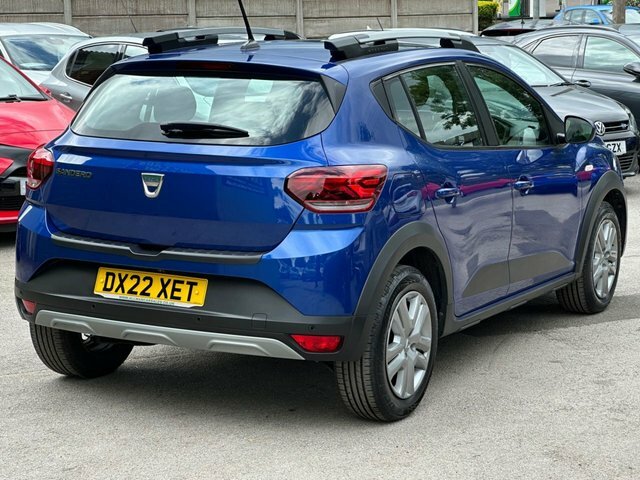 Dacia Sandero Stepway 1.0 Tce Comfort Hatchback Euro 6 Blue #4