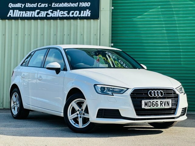 Audi A3 1.0 Tfsi Se Sportback Euro 6 S White